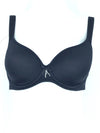 Fit Fully Yours-Black Crystal Smooth T-shirt Bra