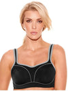 Black Grey Pauline sports bra