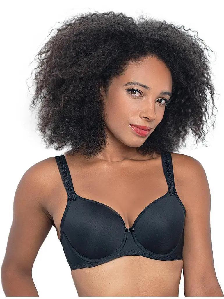 Fit Fully Yours Zora moulded bra in black color