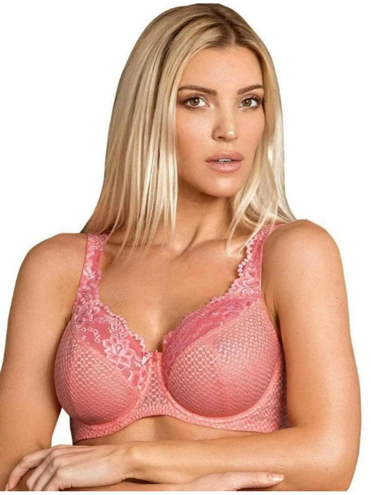 Fusion Coral Serena Lace Bra