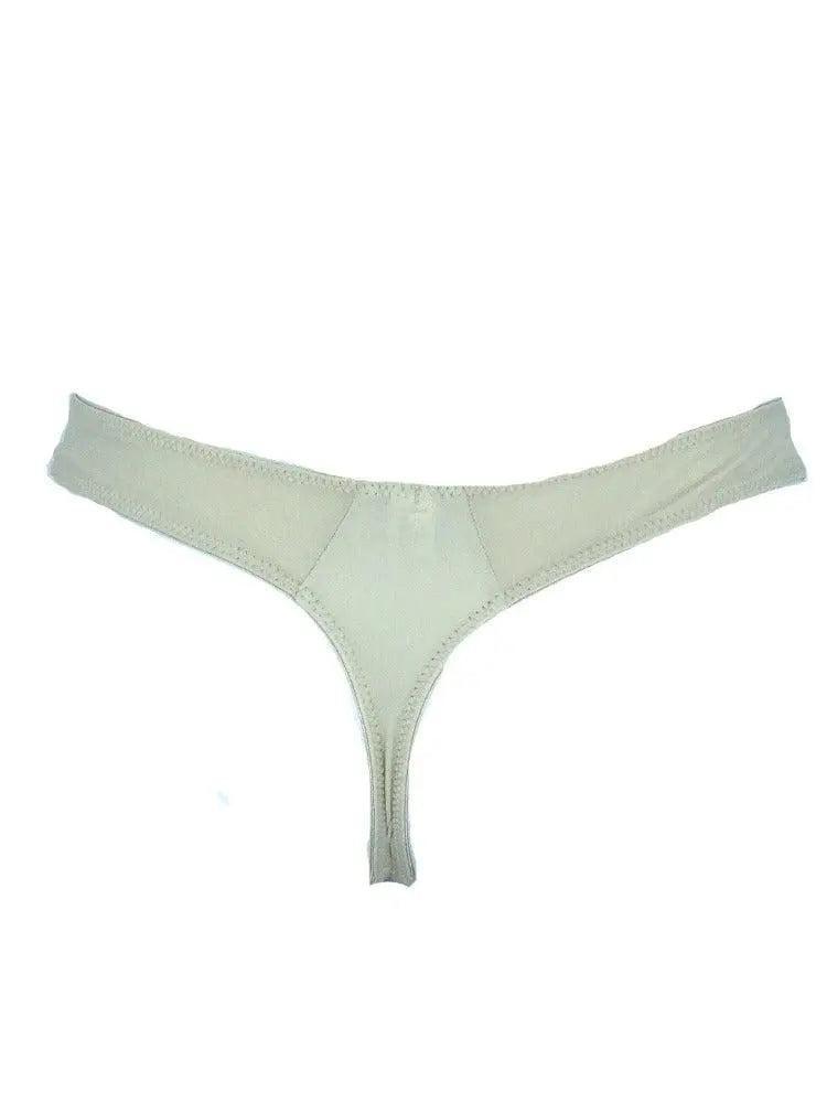 Fit Fully Yours Elizabeth thong back in pearl color