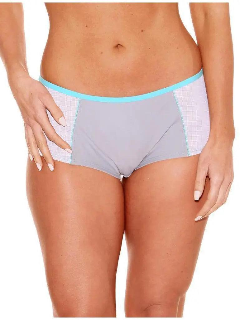 Silver Teal Pauline Boyshorts