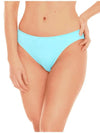 Fit Fully Yours Turquoise Crystal Thong 