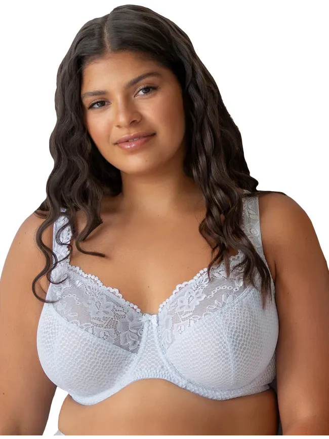Fit Fully Yours-Steel Blue Serena Lace Bra
