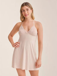 Montelle Intimates-Champagne Purely Yours Chemise