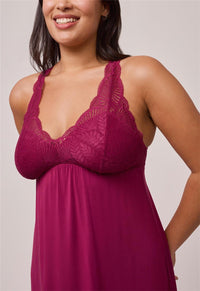 Fleur’t Belle Époque Full Chemise 680F in Dark Cherry – official product view 5