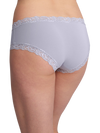 Back of Fleurt Iconic boyshorts in Moonstone color