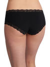 Fleurt Black Iconic Boyshort - back