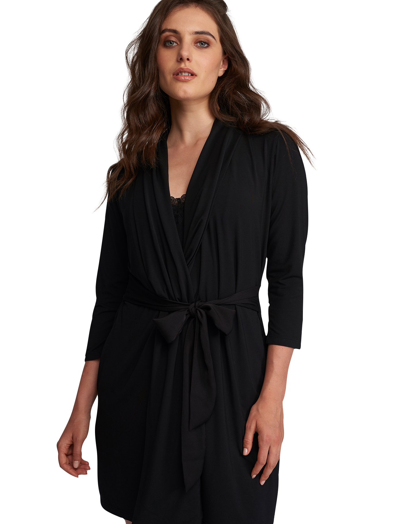 Fleurt Black Iconic Robe