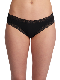 Black Fleurt Iconic Thong