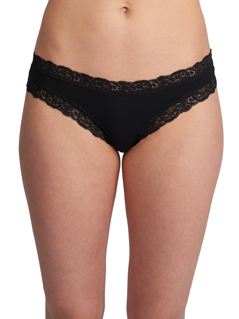 Black Fleurt Iconic Thong