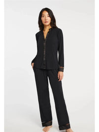 Fleurt-Black Tuxedo PJ Set