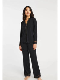 Fleurt-Black Tuxedo PJ Set