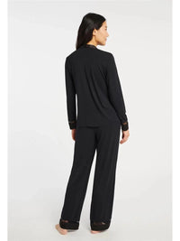 Fleurt-Black Tuxedo PJ Set