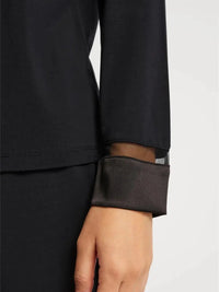 Fleurt-Black Tuxedo PJ Set