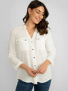 Frank Lyman Frank Lyman Pocket Shirt Top 236691U