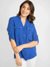 Frank Lyman Frank Lyman Pocket Shirt Top 236691U