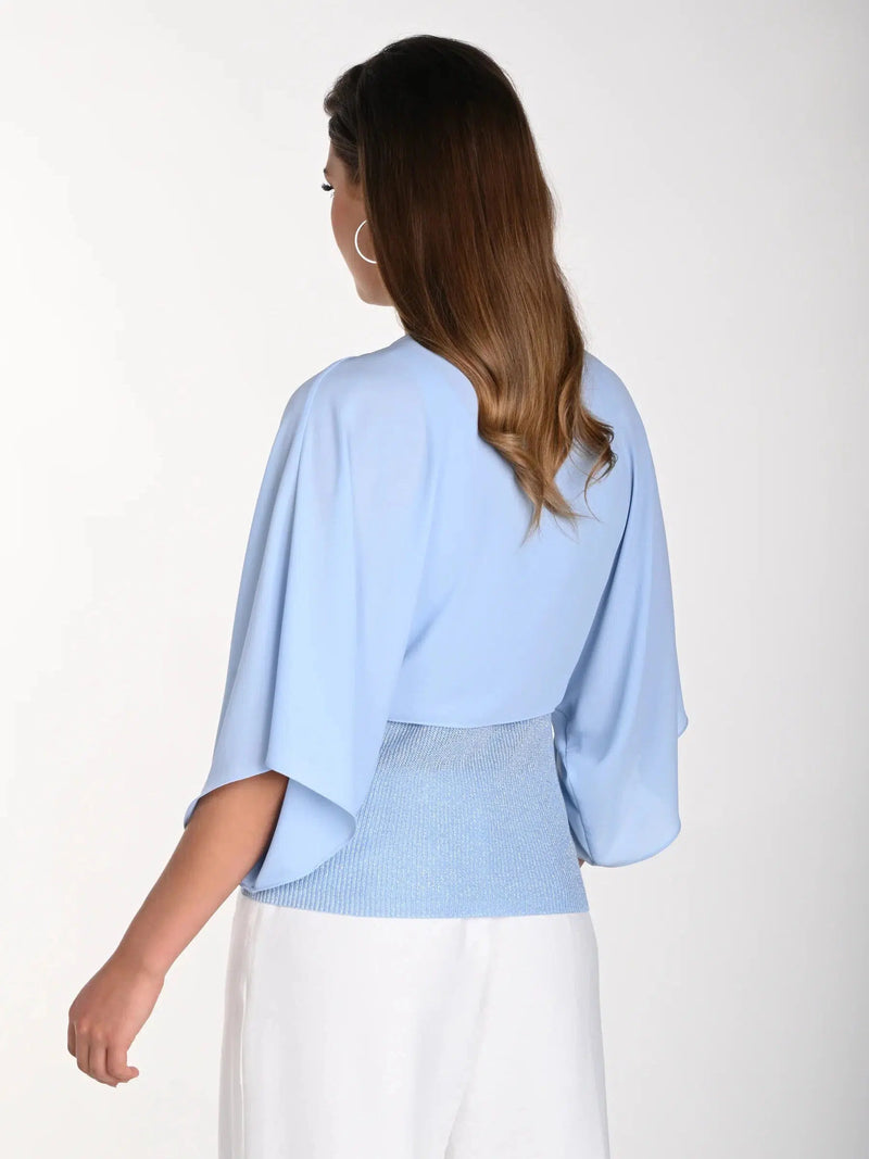 Frank Lyman Powder Blue Bolero Style 241252