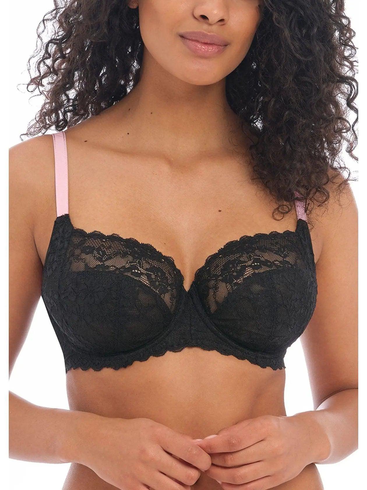 Freya Black Offbeat Side Support Bra – LaBella Intimates & Boutique