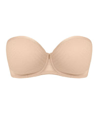 Tailored Natural Beige Moulded Strapless Bra