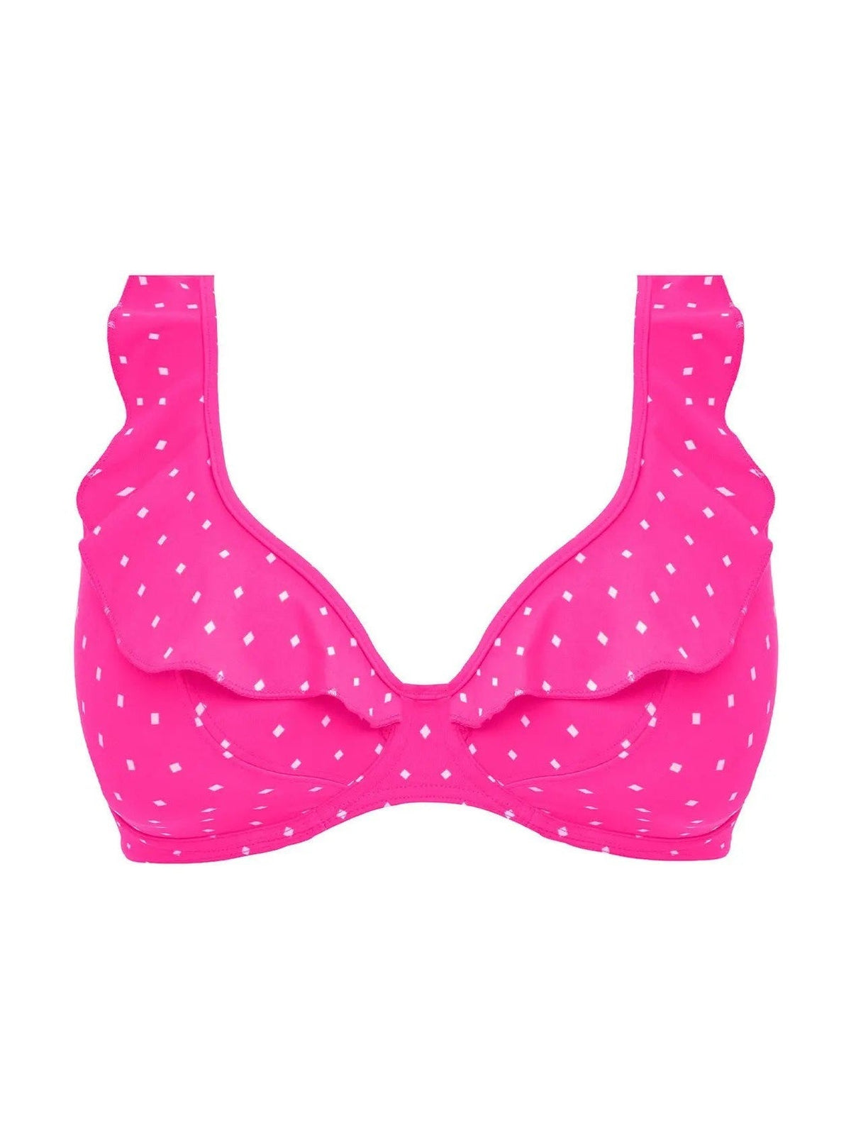 Raspberry Jewel Cove Underwire High Apex Bikini