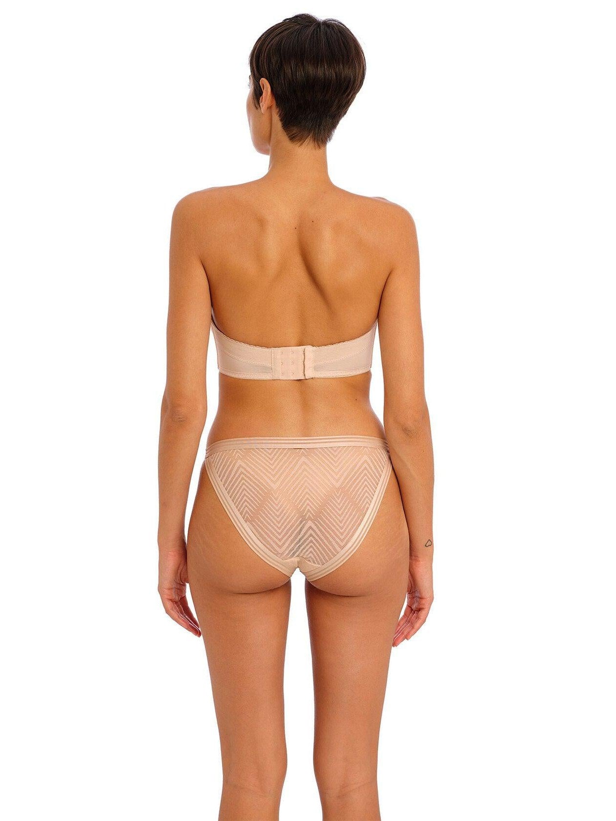 Freya Tailored Natural Beige Moulded Strapless Bra