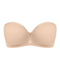 Freya Tailored Natural Beige Moulded Strapless Bra