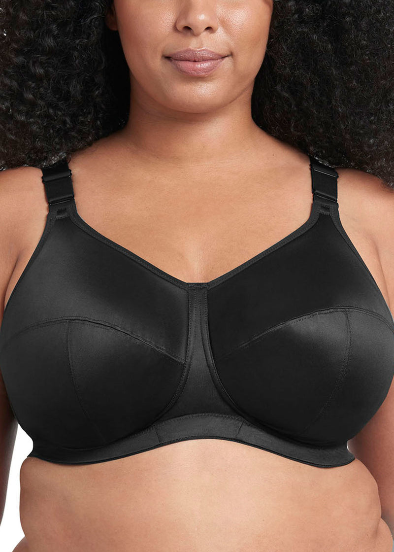 Goddess-Black Celeste Non Wire Bra