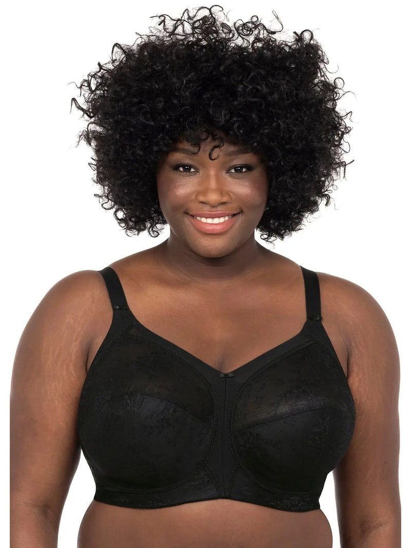 Goddess Black Verity Wireless Full Coverage Soft Bra