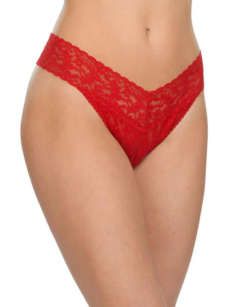Hanky Panky Signature Lace Red Original Rise Thong