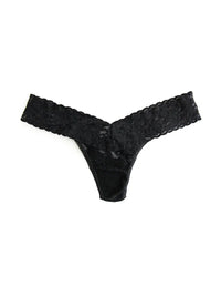 Hanky Panky Black Signature Lace Low Rise Thong