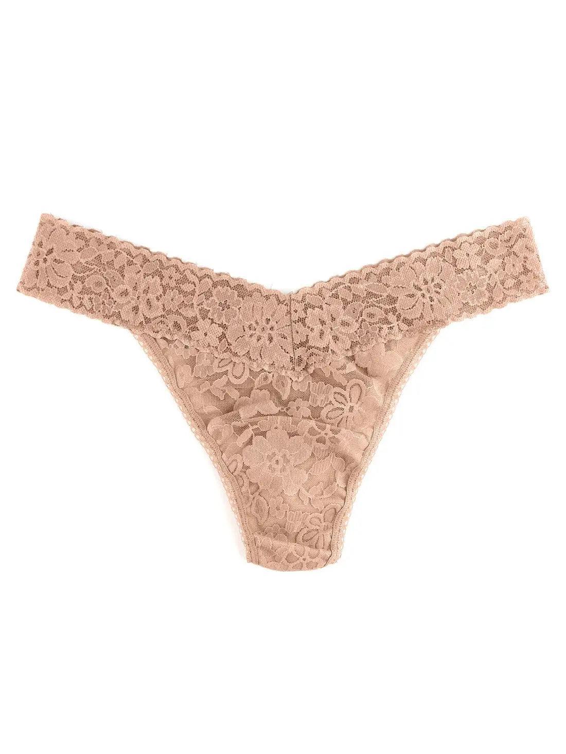 Hanky Panky Taupe Low Rise Thong