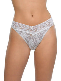 Hanky Panky White Signature Lace Original Rise Thong