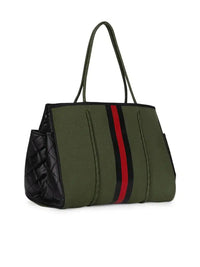 Haute Shore Army Green Greyson Tote