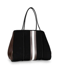 Haute Shore Black and Java Greyson Tote