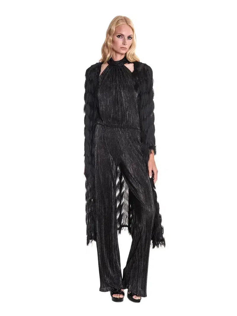 Julian Chang Black Eyelash Duster