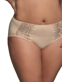 Kris line Betty briefs midi in nude color