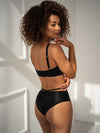 LaBella Intimates & Boutique Black Venus String Shorts