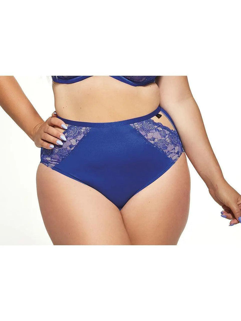 Kris Line Cobalt Sisi High Waist Briefs