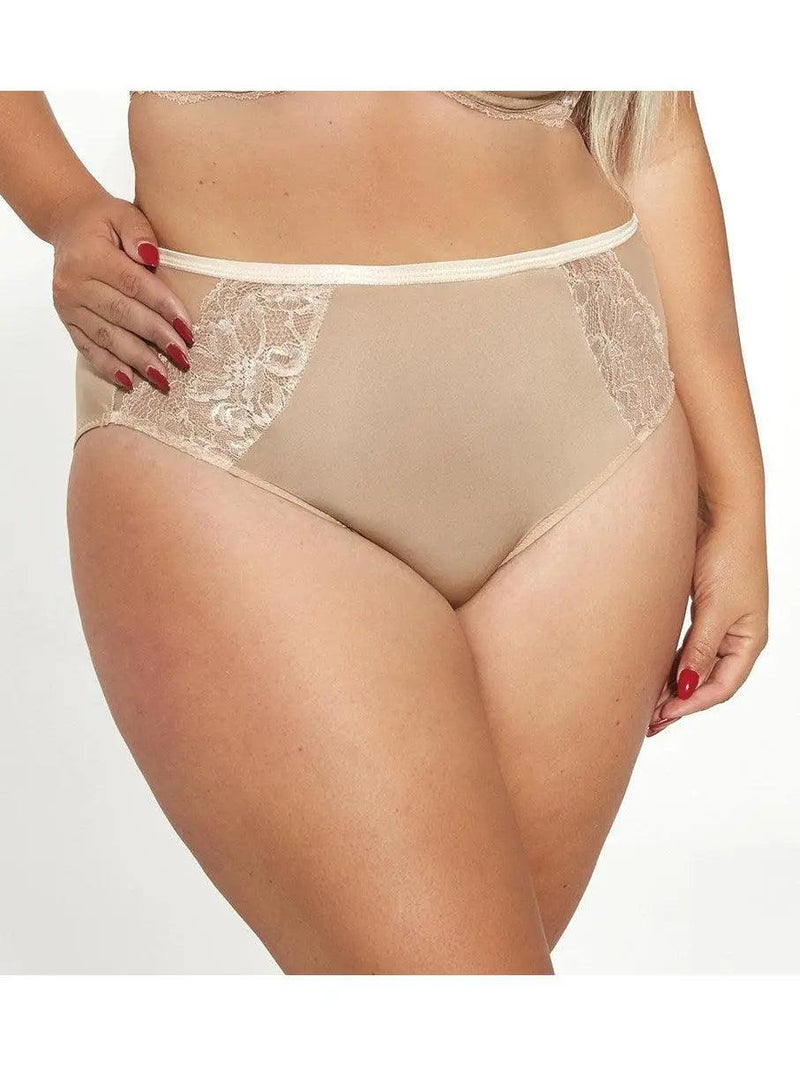 Kris Line Dark Beige Opal High Waist briefs