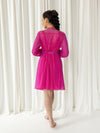 Kris Line-Hot Pink Blush Robe