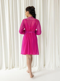 Hot Pink Blush Robe