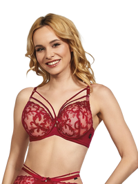 Ruby Red Clarisa Push Up Bra