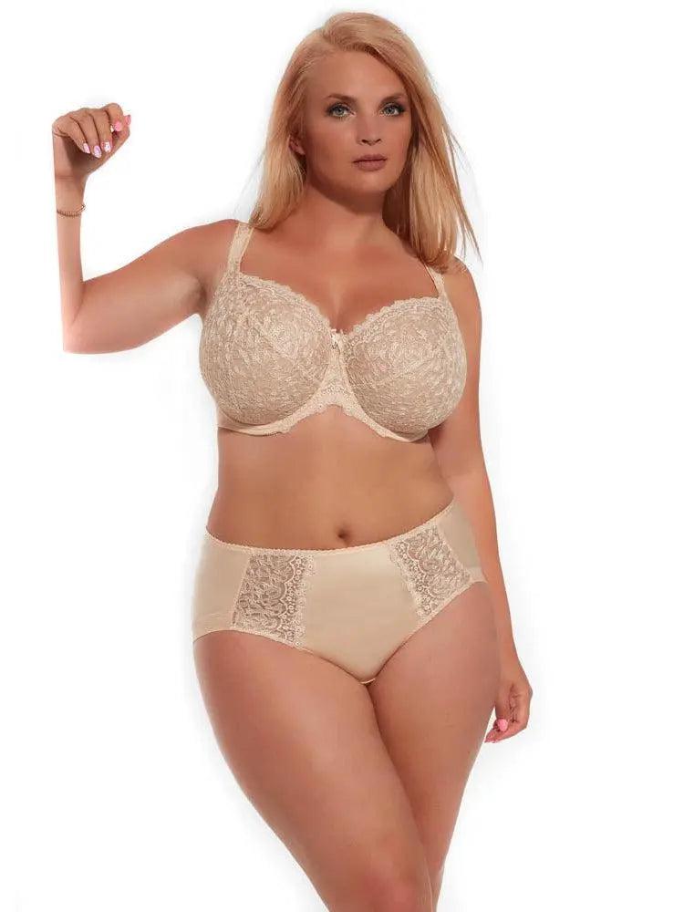 KRIS Kris Line Nude Betty Soft Cup Bra in Bands 42 through 50