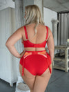 Kris Line-Red Sweetheart Soft Full Cup Bra