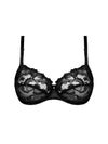 Lise Charmel Black Dressing Floral 3-Part Full Cup Bra