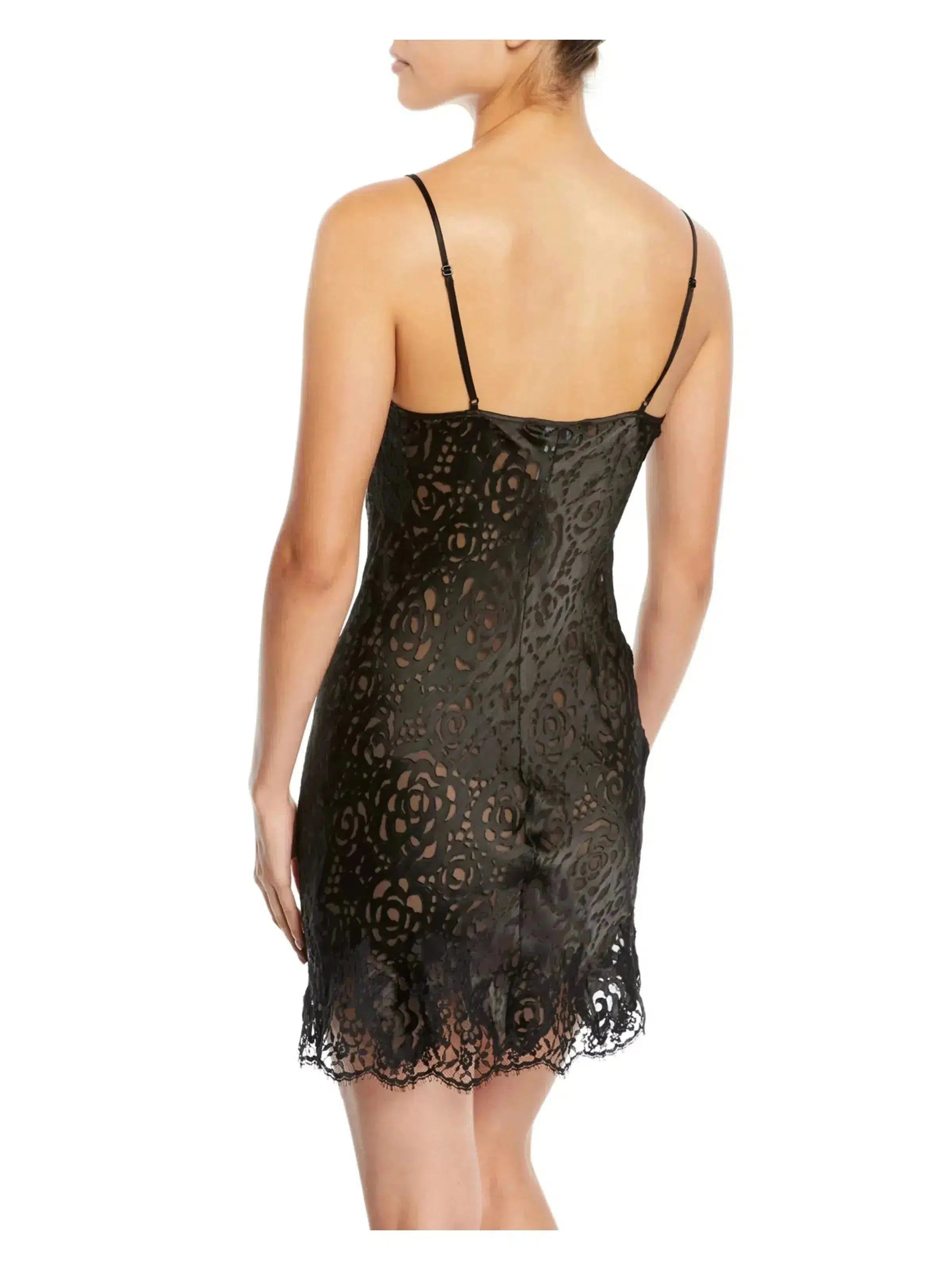 【LISE CHARMEL】新作★DRESSING FLORAL★Deshabille Lise Charmel Lise Charmel Black Dressing Floral chemise