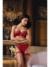 Lise Charmel Red Glamour Couture Demi Cut Bra