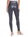 Back of Lysse True Navy Matilda foil leggings