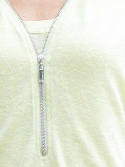 Marble Lime Top with Zipper and Tank